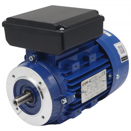 SILNIK ELEKTRYCZNY 0,25kW 230V 1415obr 1FAZOWY KONDENSATOR PRACY ROZRUCHU